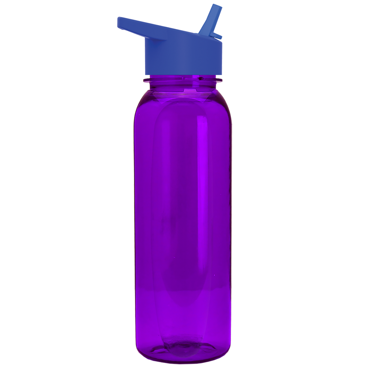 Custom logo Boss Embossed Tritan® Bottle with Flip-Straw Lid - 24 oz.