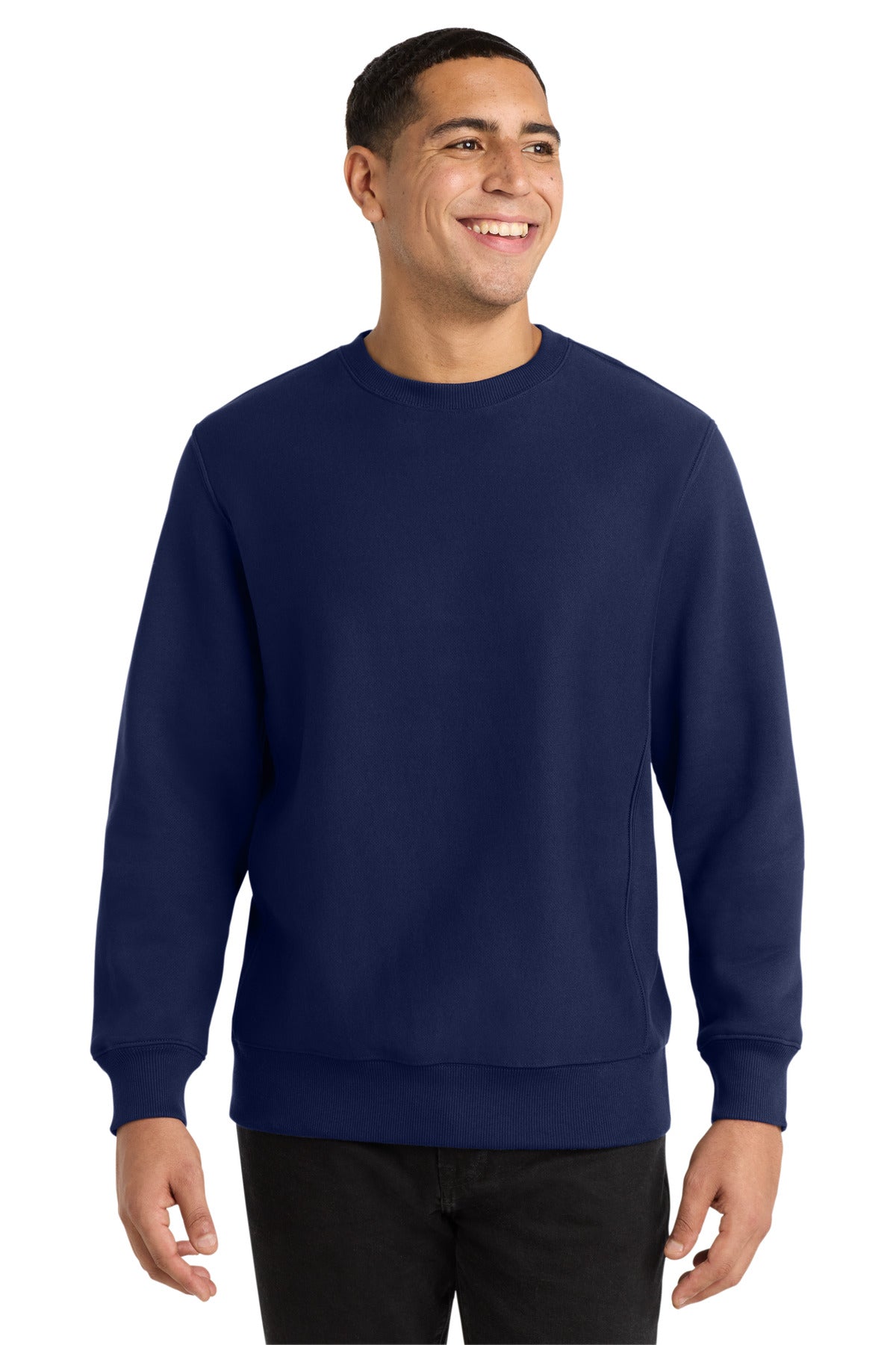 Custom logo Sport-Tek® Super Heavyweight Crewneck Sweatshirt.  F280 in True Navy