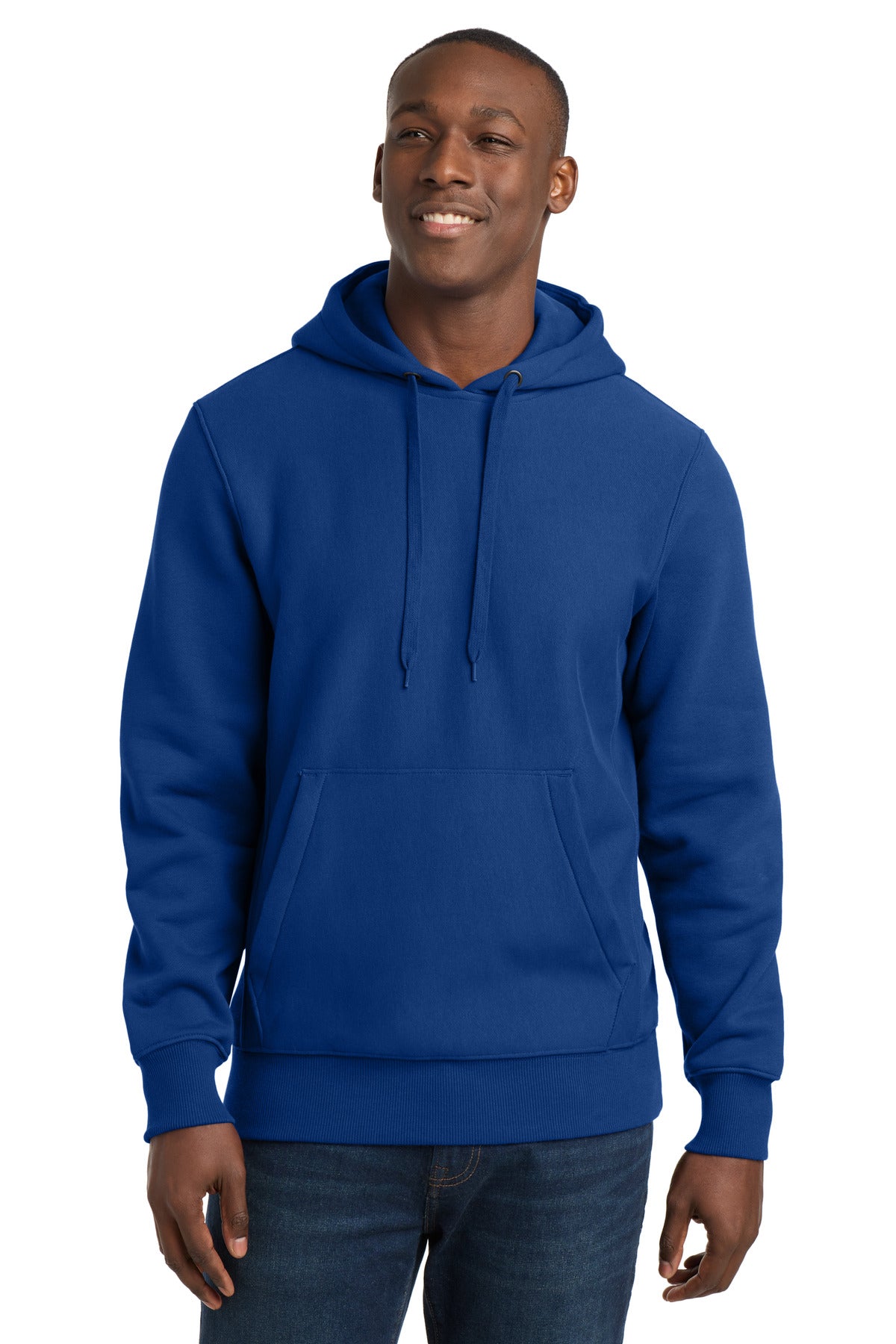 Custom logo Sport-Tek® Super Heavyweight Pullover Hooded Sweatshirt.  F281 in Royal