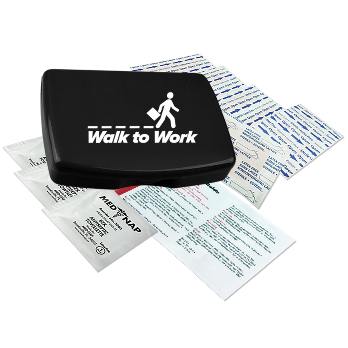 Custom logo Express First Aid Kit – 16 Piece