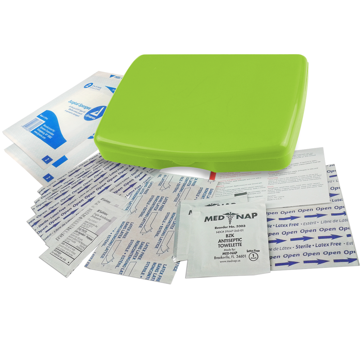 Custom logo Express Family First Aid Kit – 21 Piece