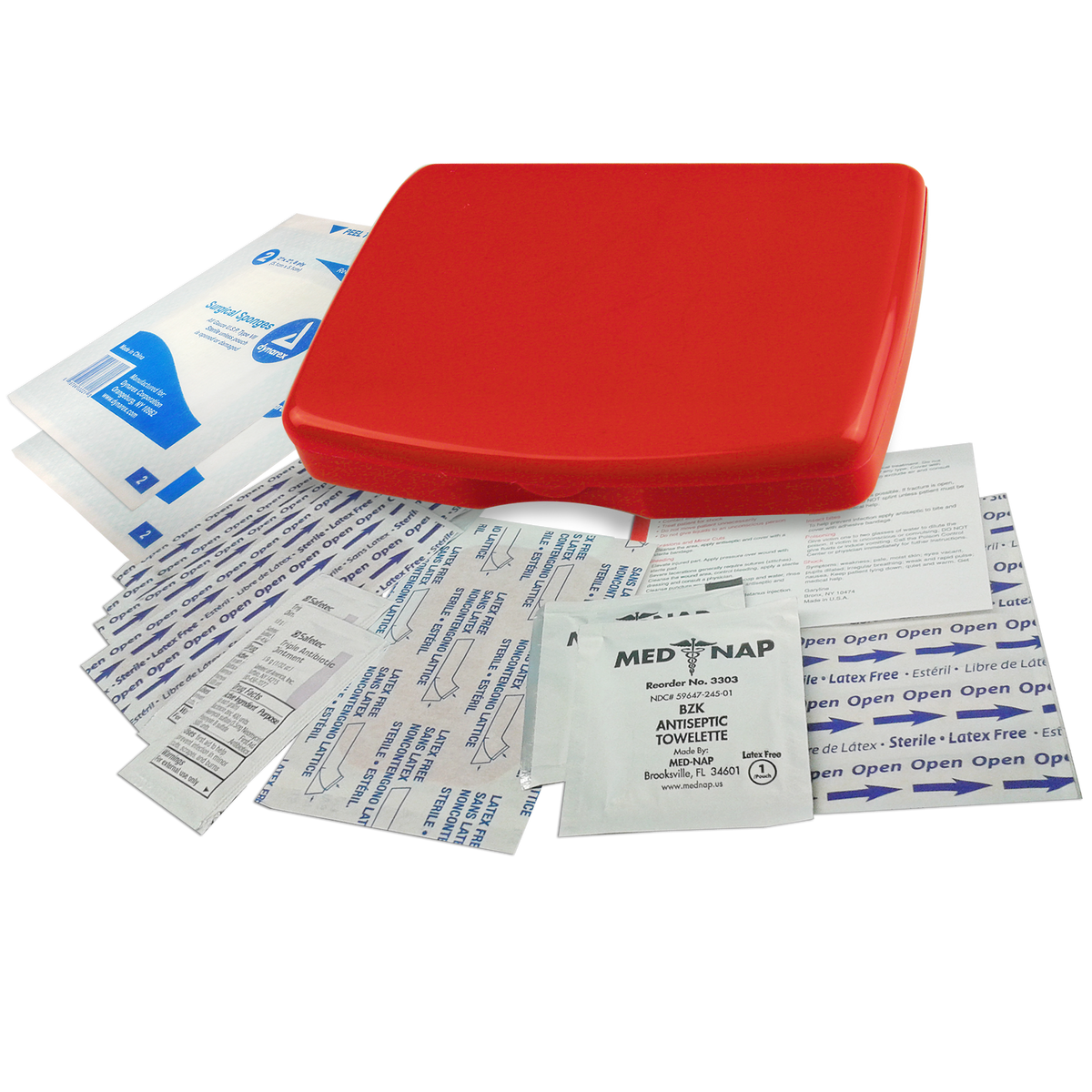 Custom logo Express Family First Aid Kit – 21 Piece