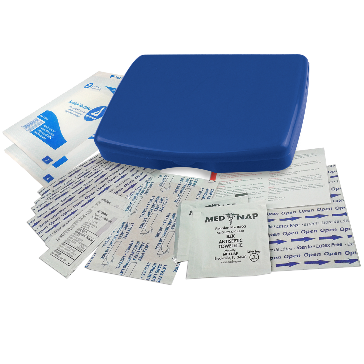 Custom logo Express Family First Aid Kit – 21 Piece