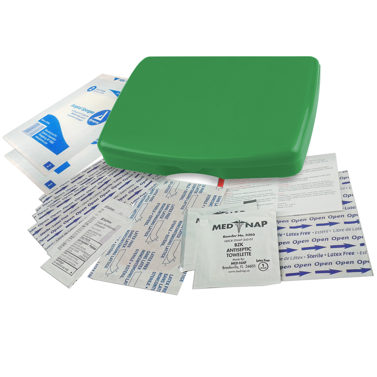 Custom logo Express Family First Aid Kit – 21 Piece