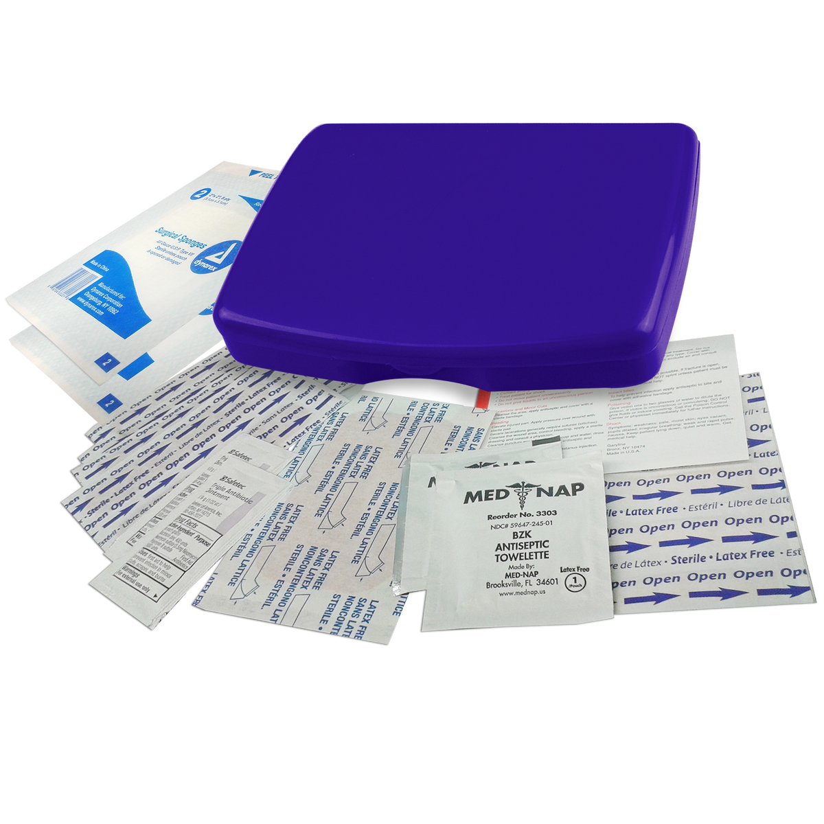 Custom logo Express Family First Aid Kit – 21 Piece