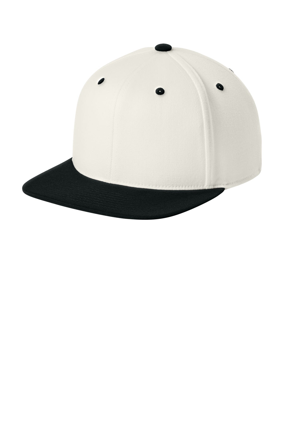 Custom logo Flexfit 110® Snapback Cap FF110F in Natural/ Black