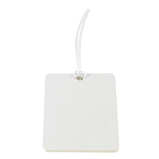 Custom logo Rectangle Golf Bag Tag