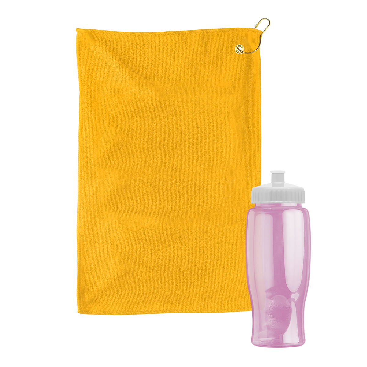 Custom logo Microfiber Golf Towel in a Bottle