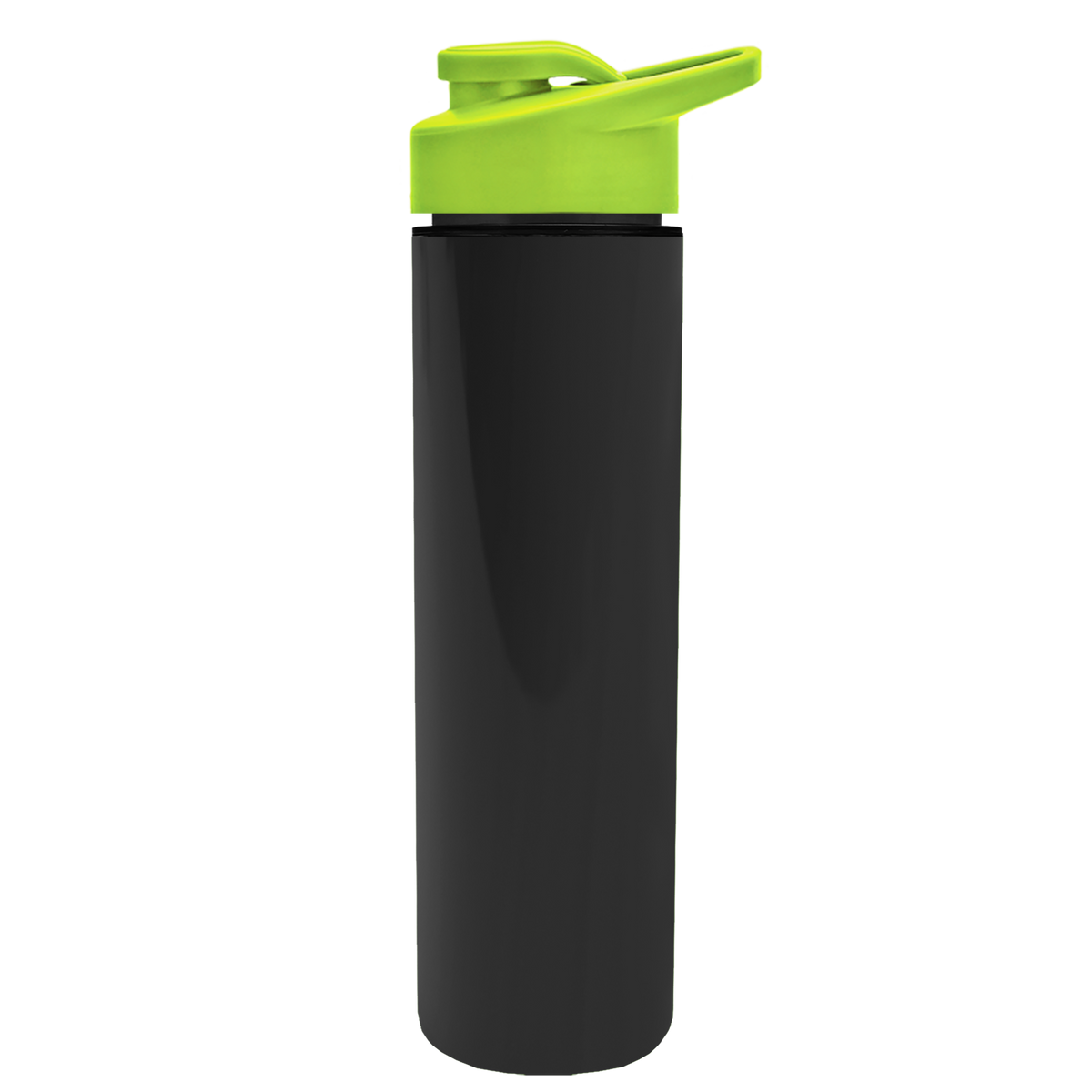 Custom logo Slim Double-Wall Insulated Bottle with Drink-Thru Lid - 16 oz.