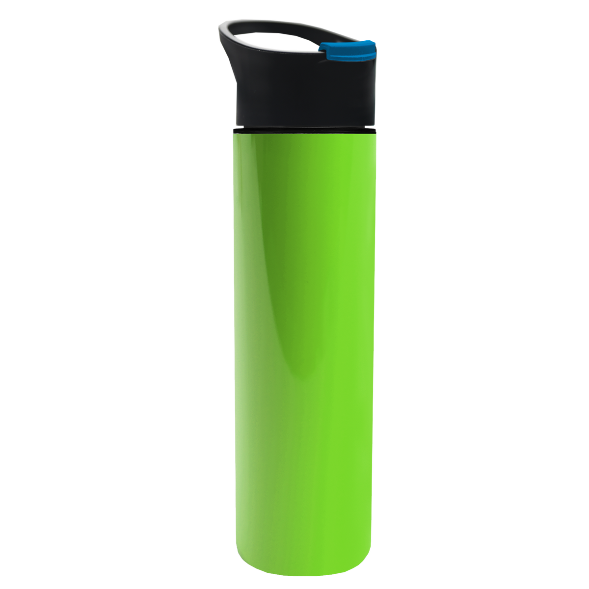 Custom logo Slim Double-Wall Insulated Bottle with Pop-Up Lid - 16 oz.