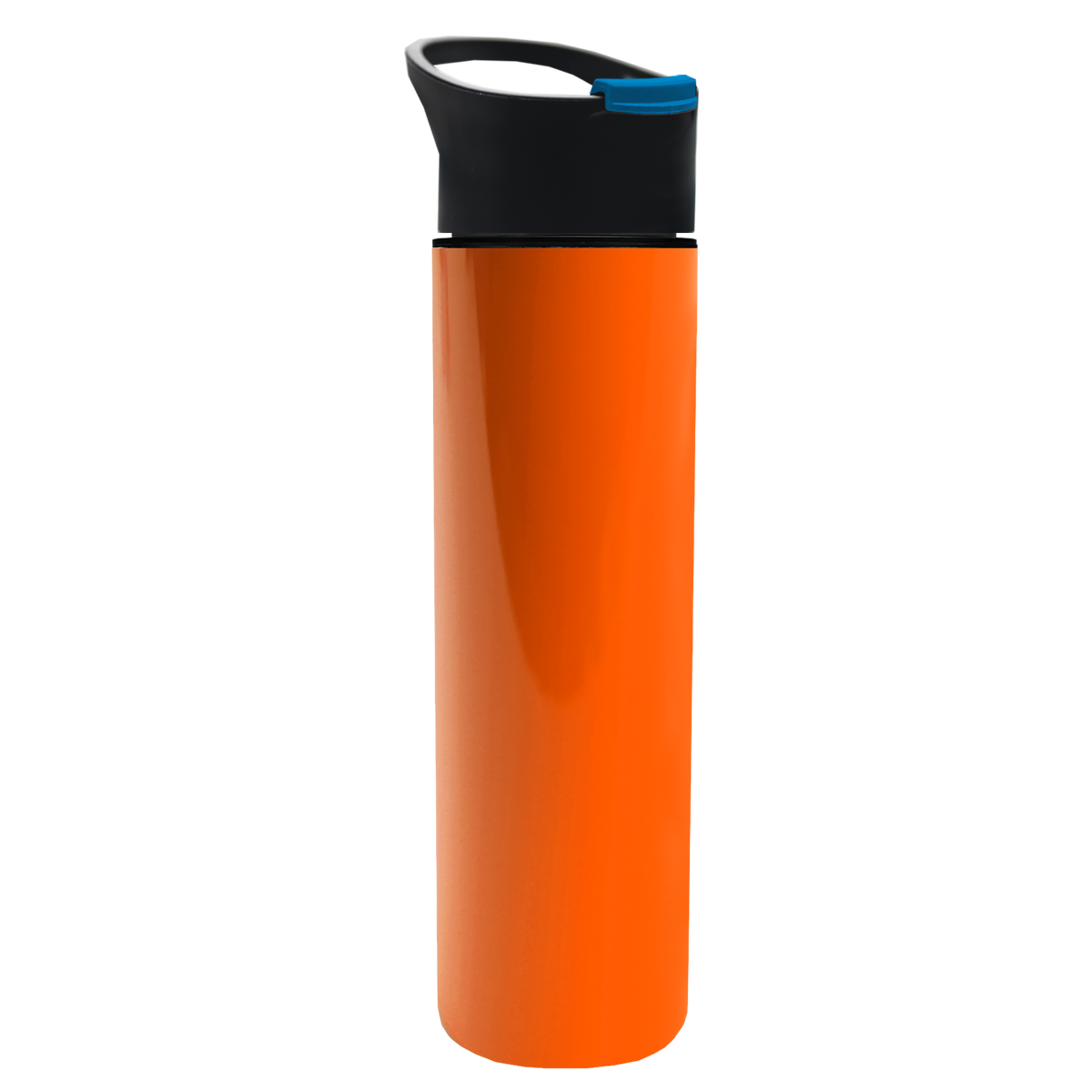 Custom logo Slim Double-Wall Insulated Bottle with Pop-Up Lid - 16 oz.