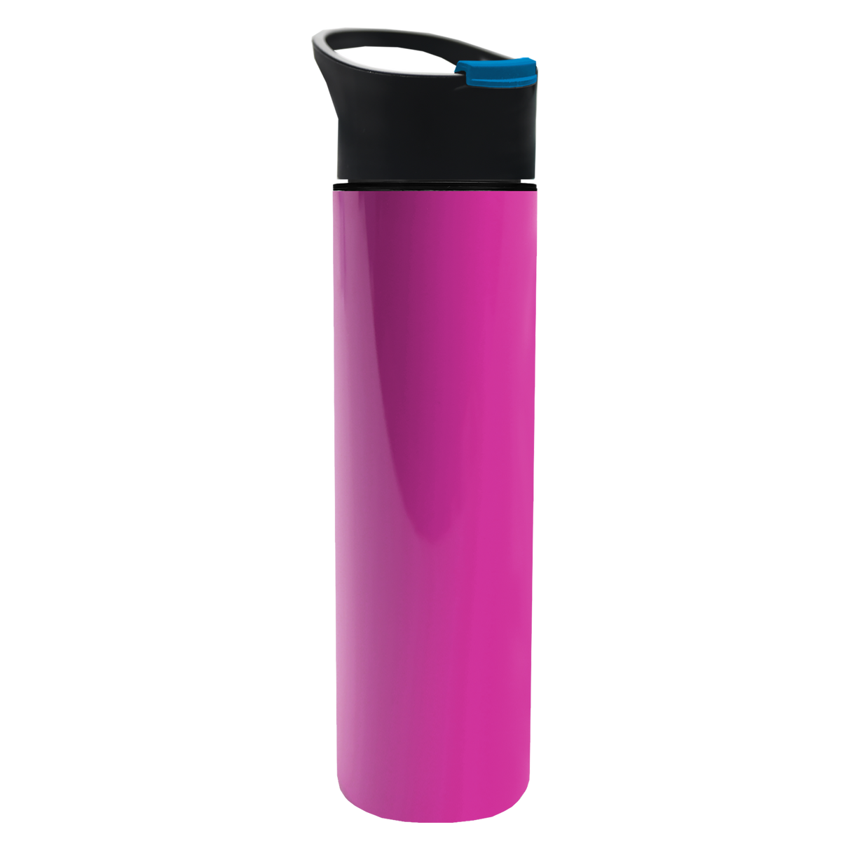 Custom logo Slim Double-Wall Insulated Bottle with Pop-Up Lid - 16 oz.