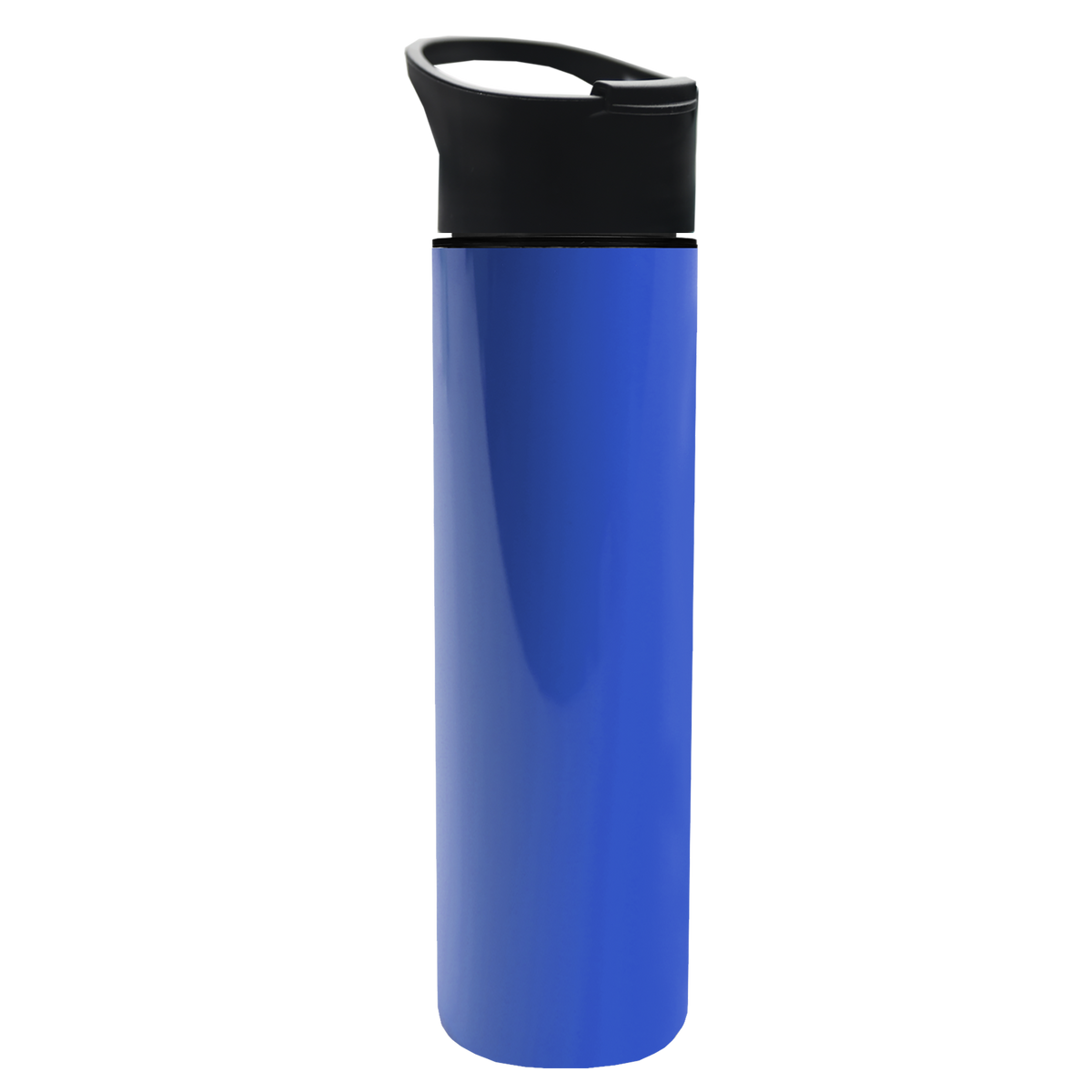 Custom logo Slim Double-Wall Insulated Bottle with Pop-Up Lid - 16 oz.