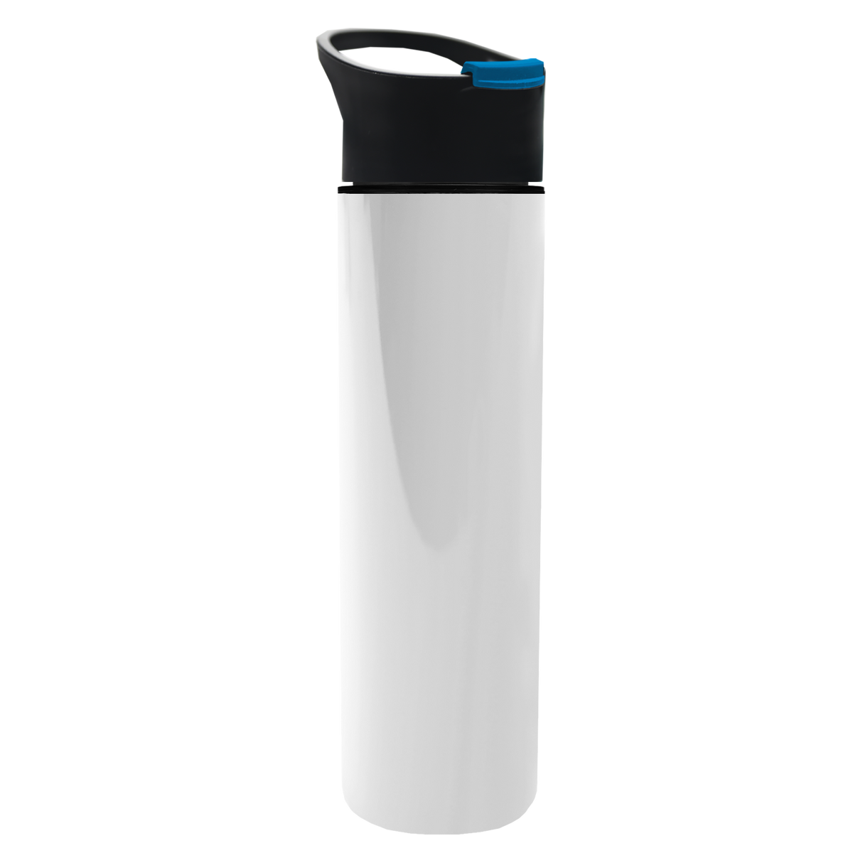 Custom logo Slim Double-Wall Insulated Bottle with Pop-Up Lid - 16 oz.