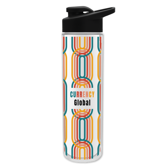 Chiller Insulated Bottle with Drink-Thru Lid and Full-Color Insert - 16 oz.