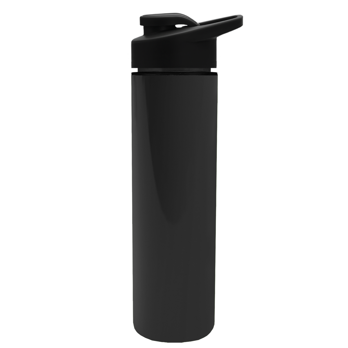 Custom logo Chiller Double-Wall Insulated Bottle with Drink-Thru Lid - 16 oz.