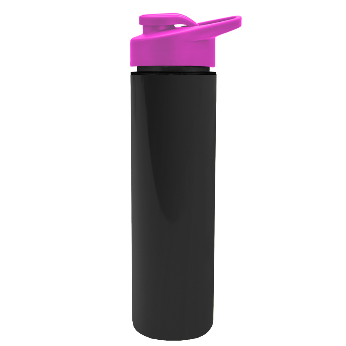 Custom logo Chiller Double-Wall Insulated Bottle with Drink-Thru Lid - 16 oz.