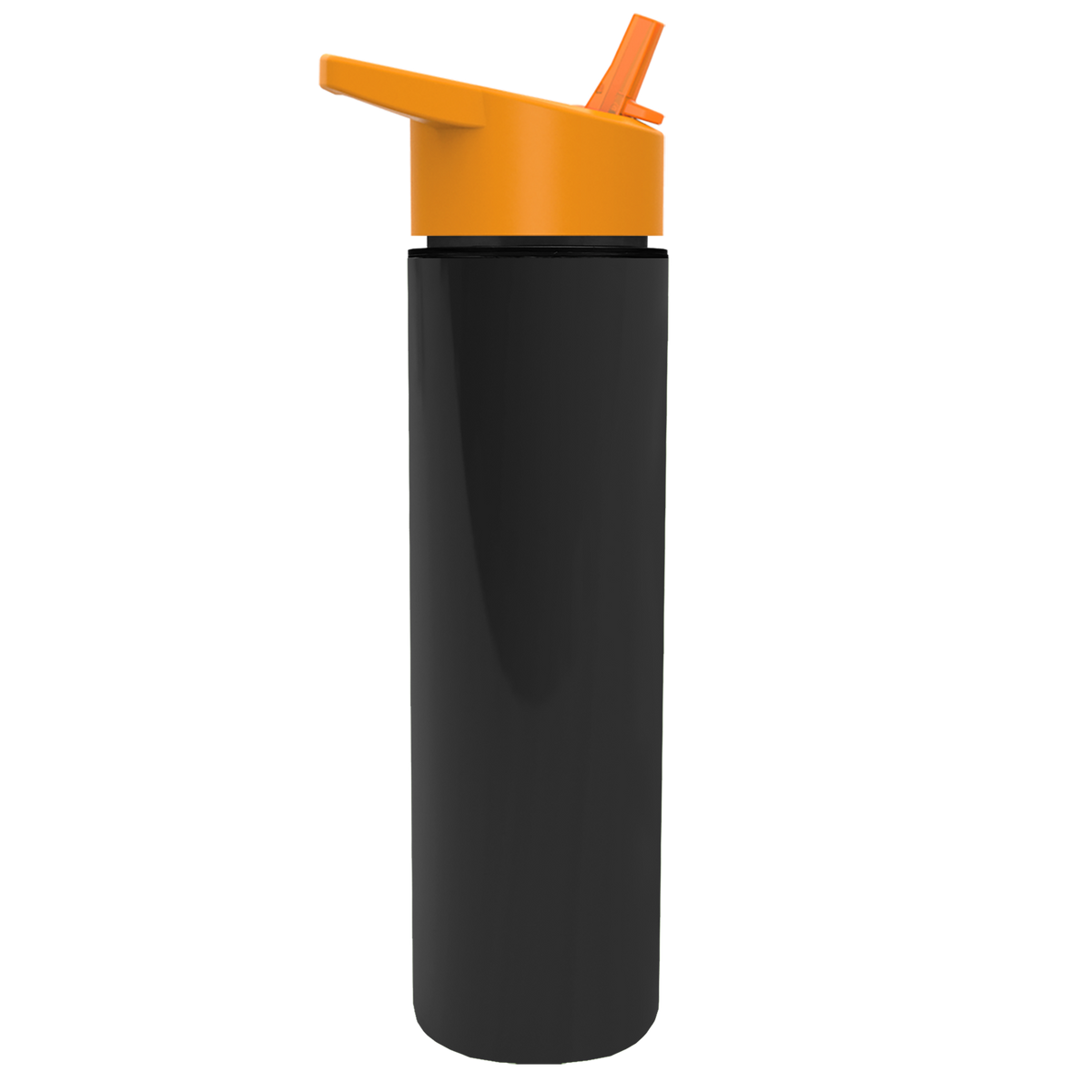 Custom logo Chiller Double-Wall Insulated Bottle with Flip-Straw Lid - 16 oz.