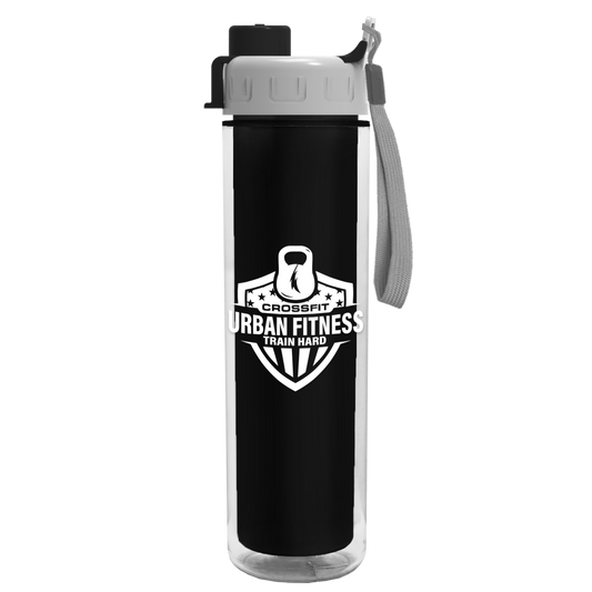Chiller Double-Wall Insulated Bottle with Quick-Snap Lid - 16 oz.