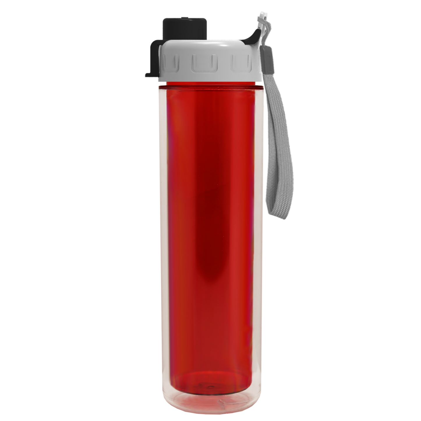 Chiller Double-Wall Insulated Bottle with Quick-Snap Lid - 16 oz.