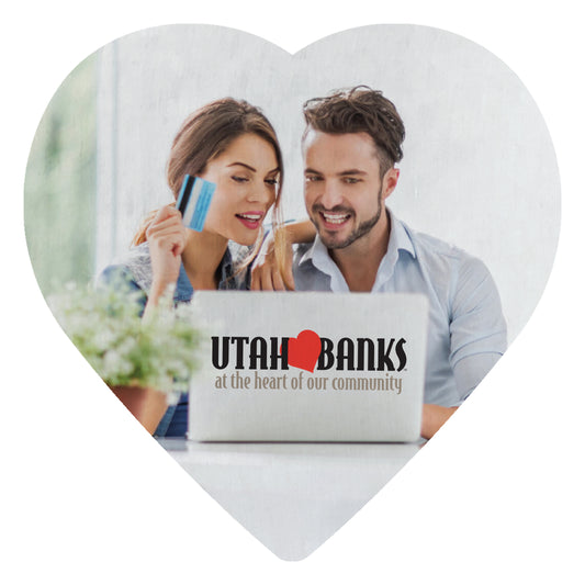 Custom logo Heart Shaped Dye Sublimated Jar Opener or Gripper