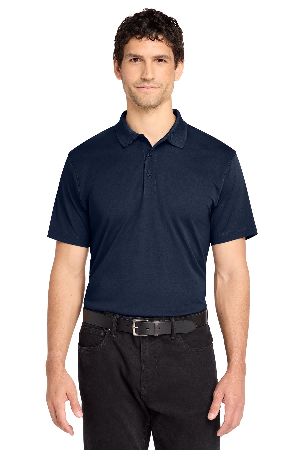Custom logo Port Authority® C-FREE® Performance Polo K863 in True Navy