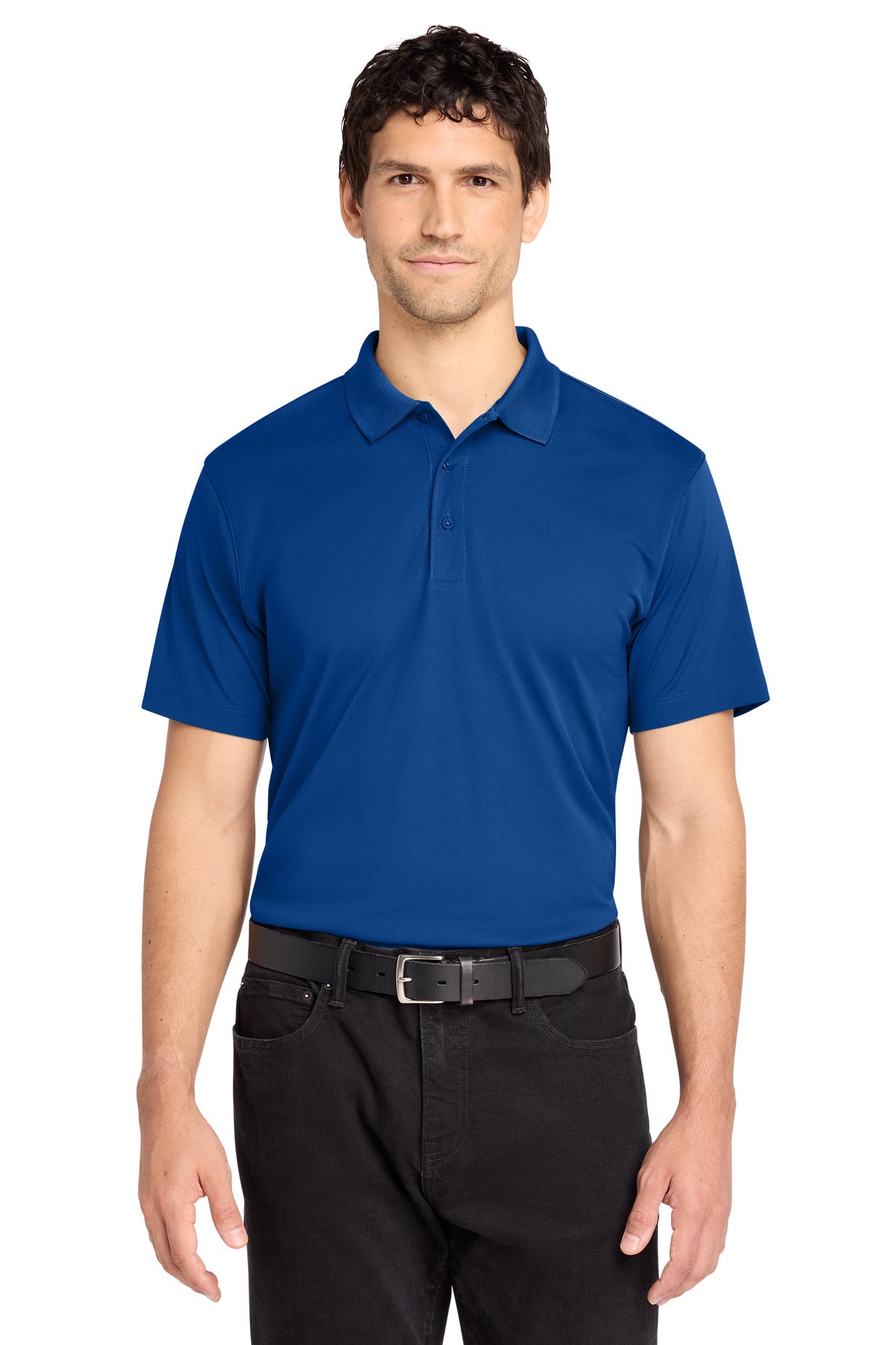 Custom logo Port Authority® C-FREE® Performance Polo K863 in True Royal