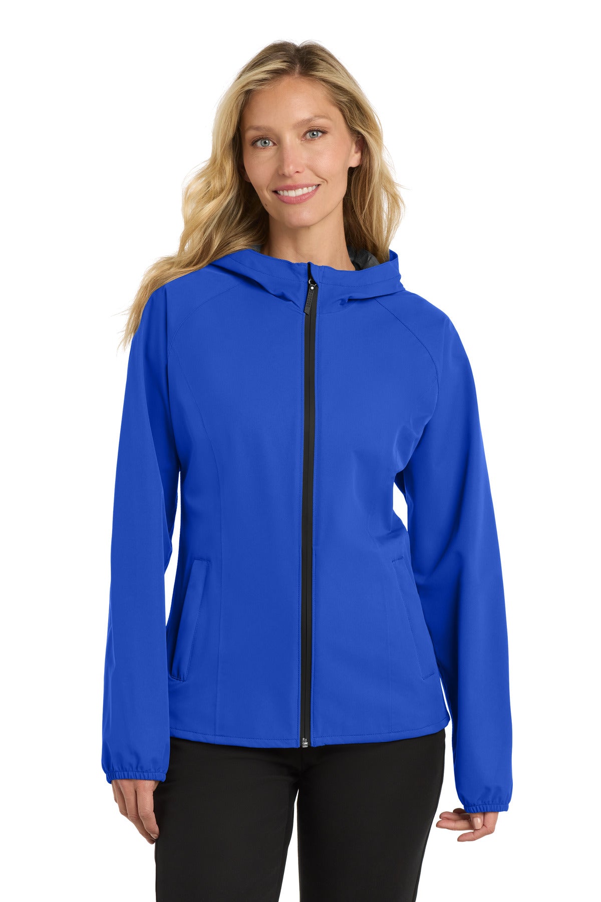 Custom logo Port Authority ® Women's Essential Rain Jacket L407 in True Royal
