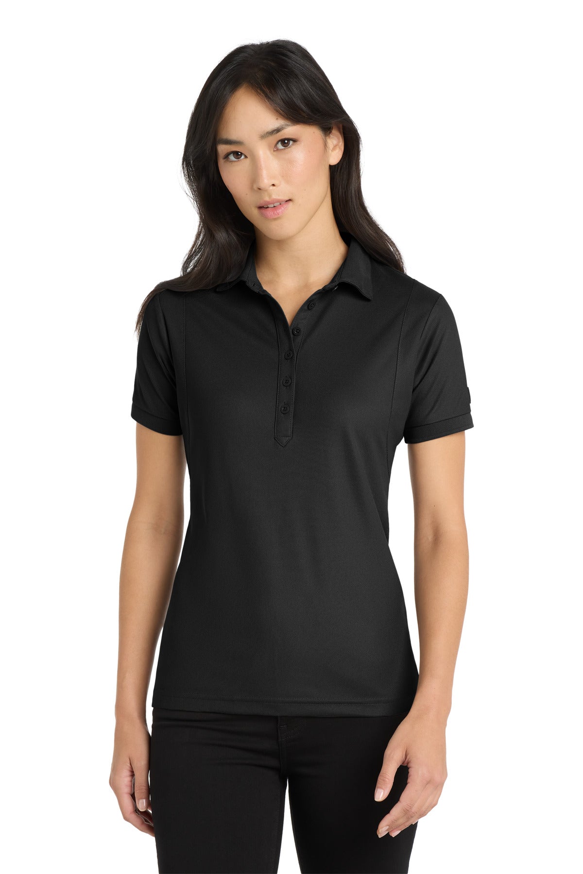Custom logo OGIO® - Jewel Polo. LOG101 in Blacktop