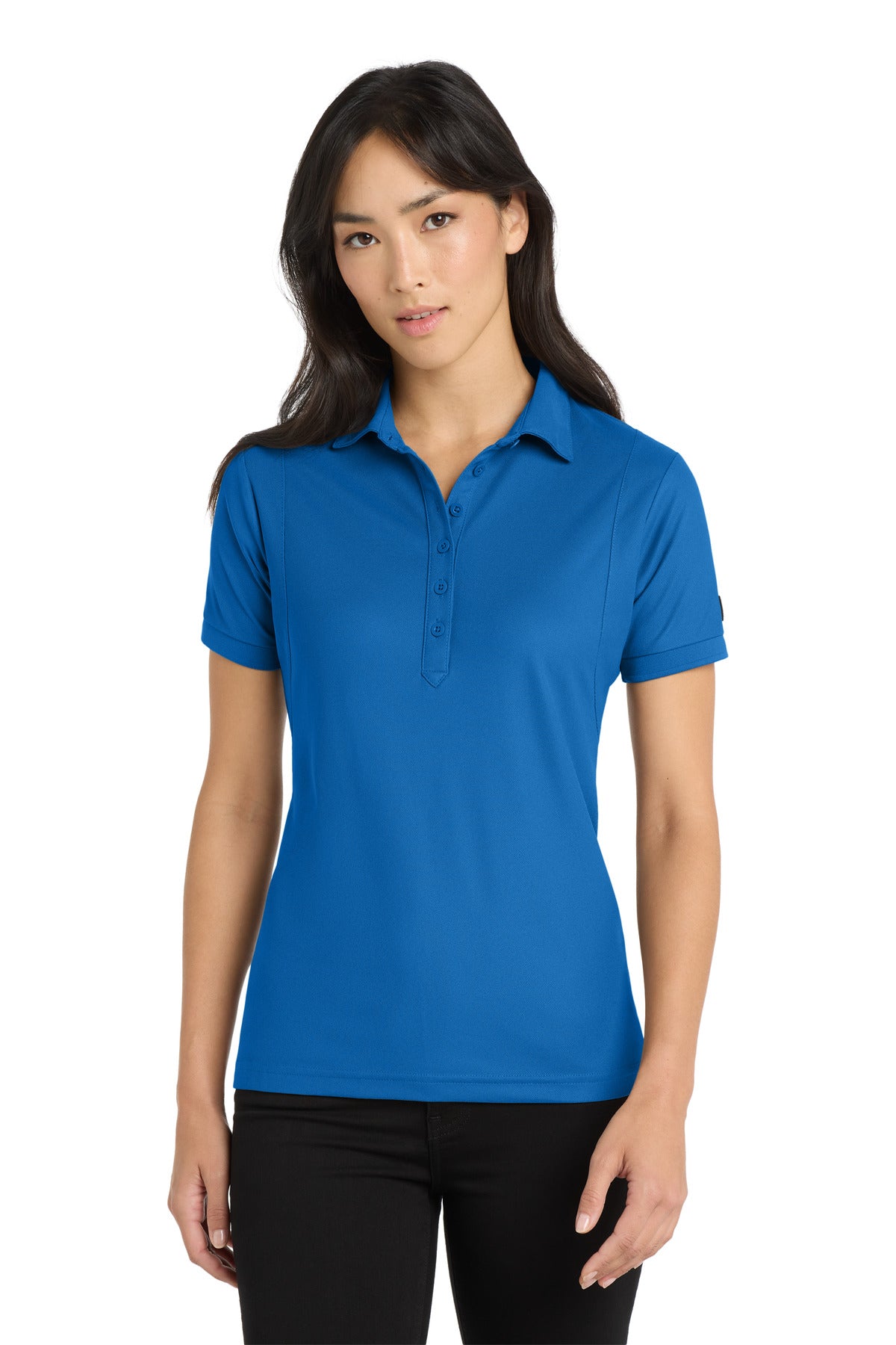 Custom logo OGIO® - Jewel Polo. LOG101 in Electric Blue