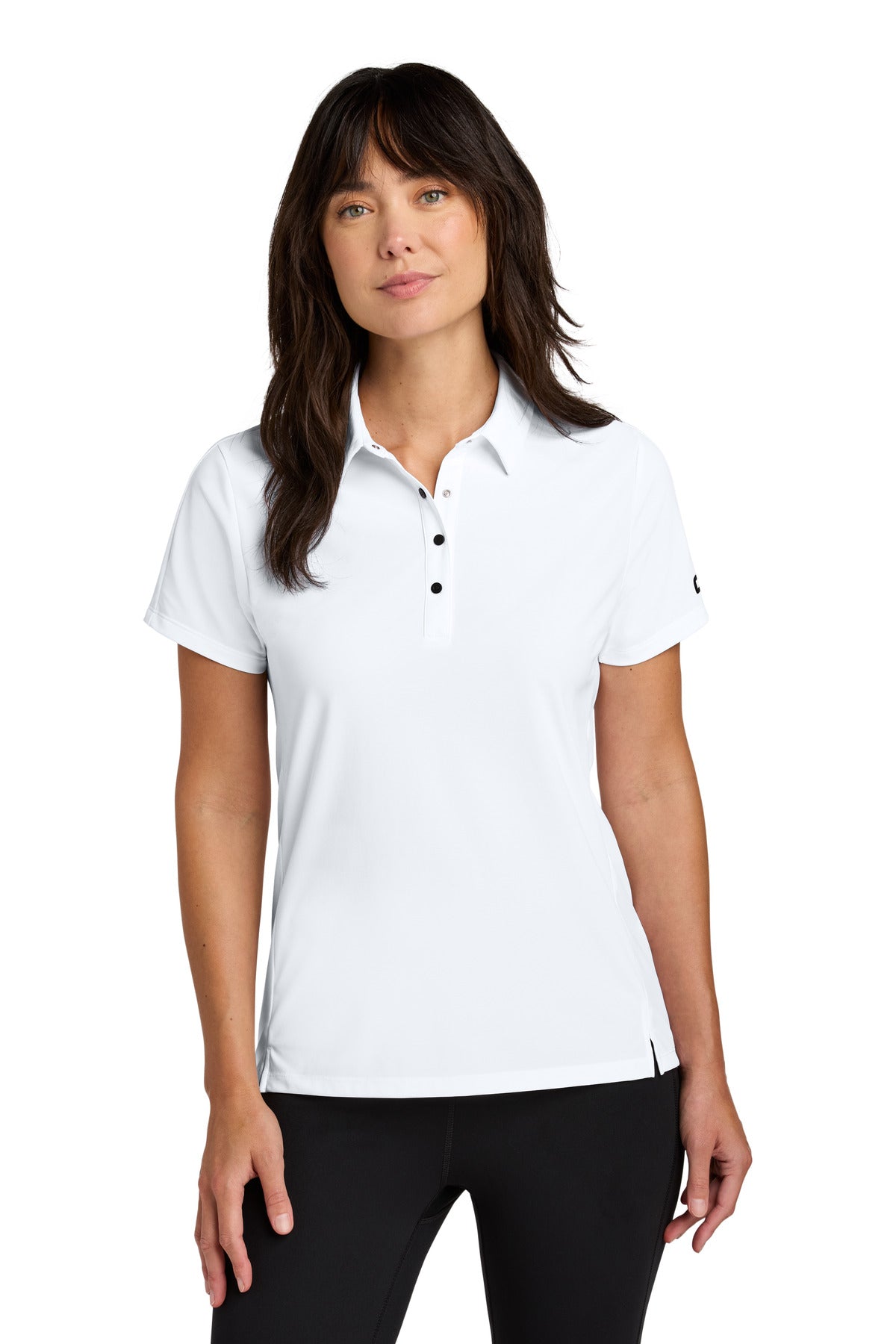 Custom logo OGIO® Women's Envision Polo LOG154 in White