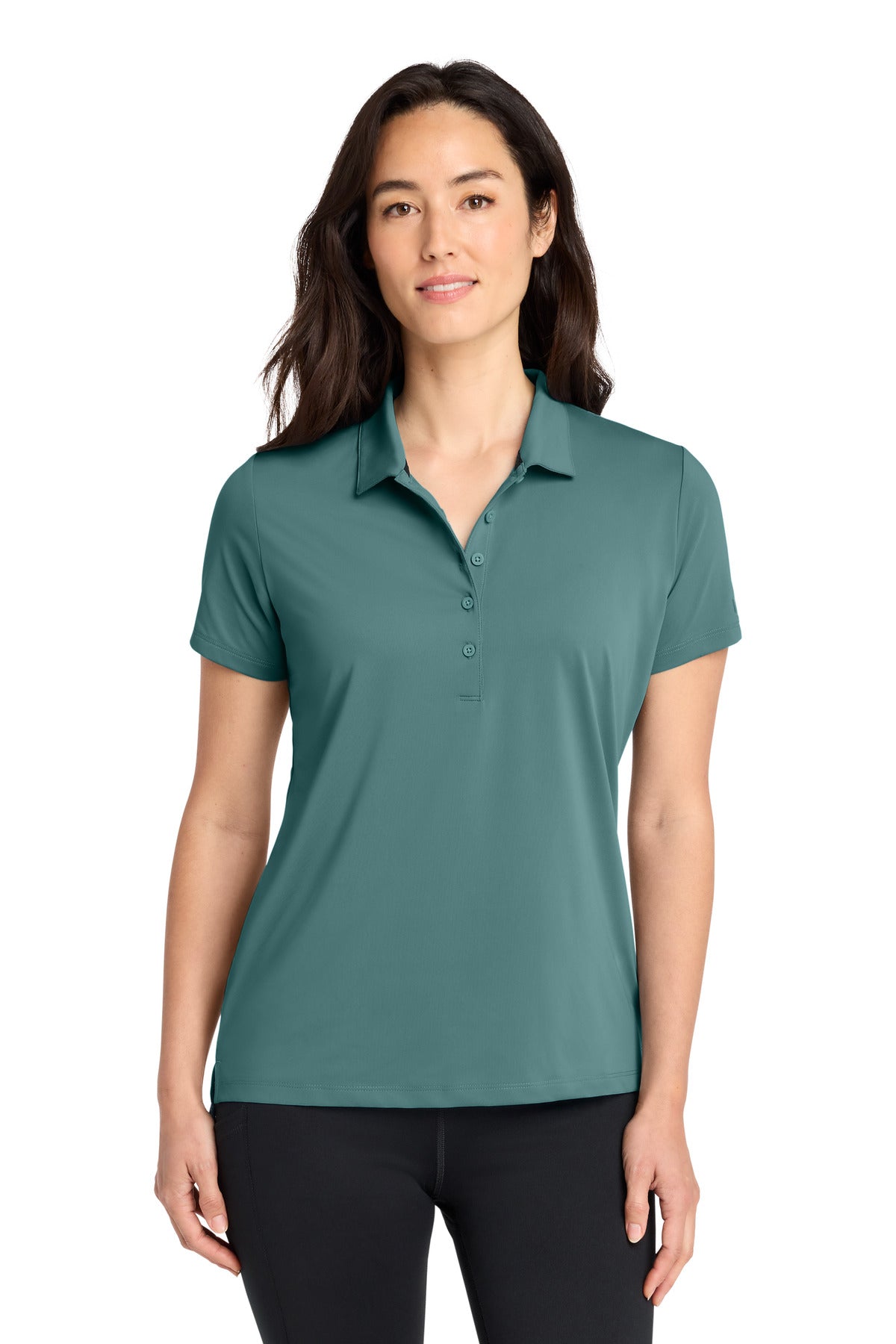 Custom logo OGIO® Women's Regain Polo LOG170 in Arctic Mist