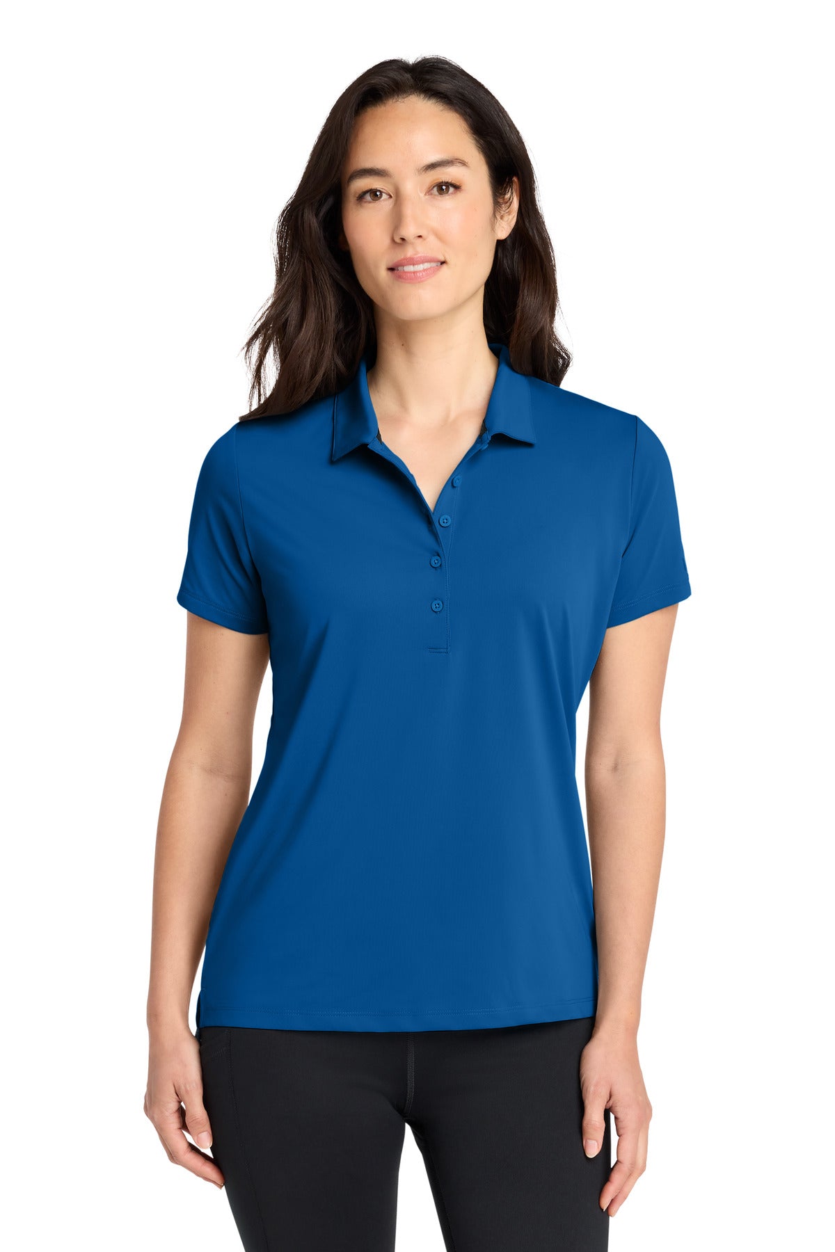 Custom logo OGIO® Women's Regain Polo LOG170 in Cobalt Blue