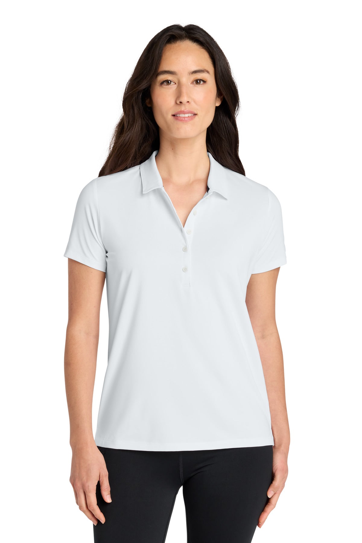 Custom logo OGIO® Women's Regain Polo LOG170 in White