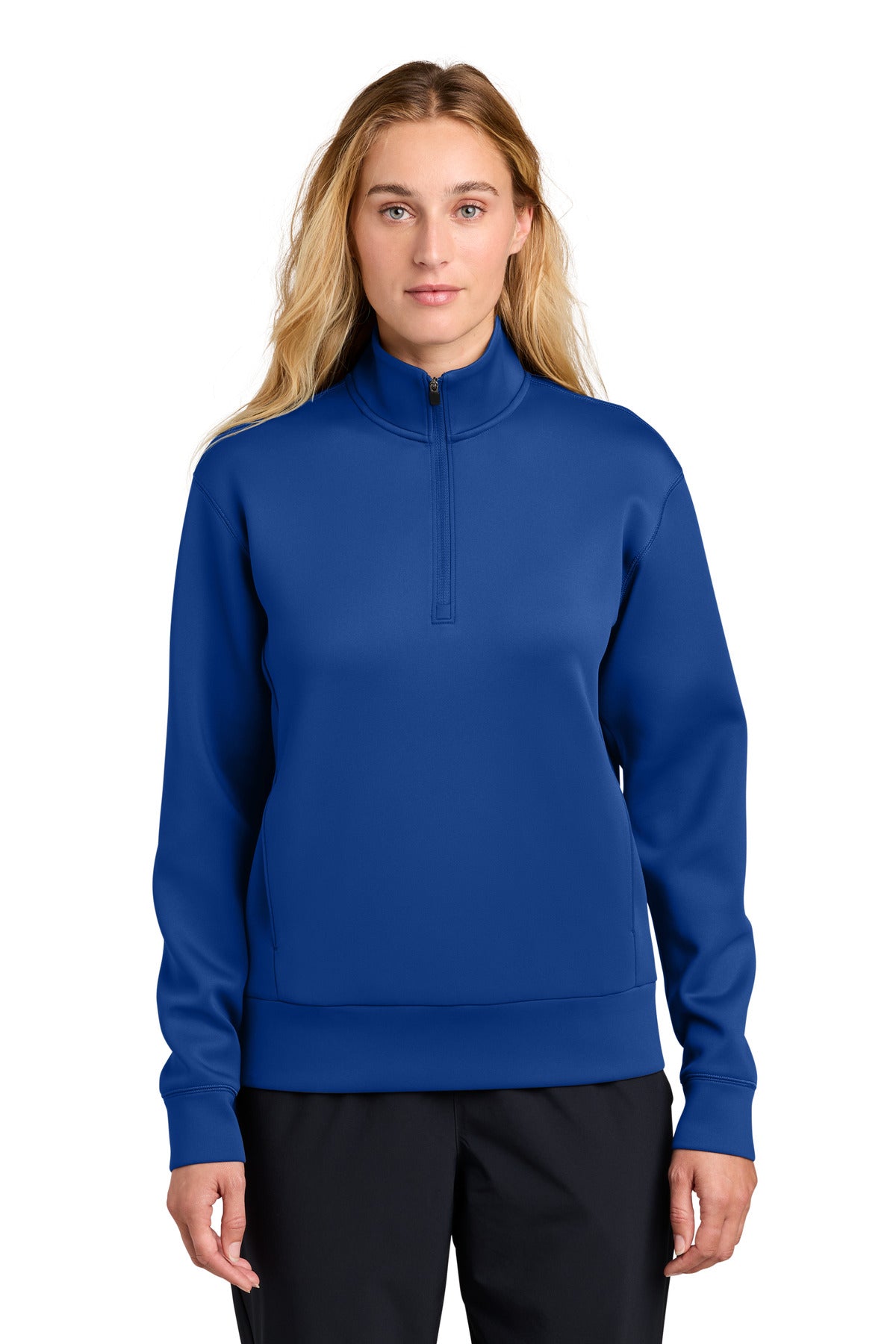 Custom logo Sport-Tek® Women's Pro Perform 1/4-Zip LST581 in True Royal