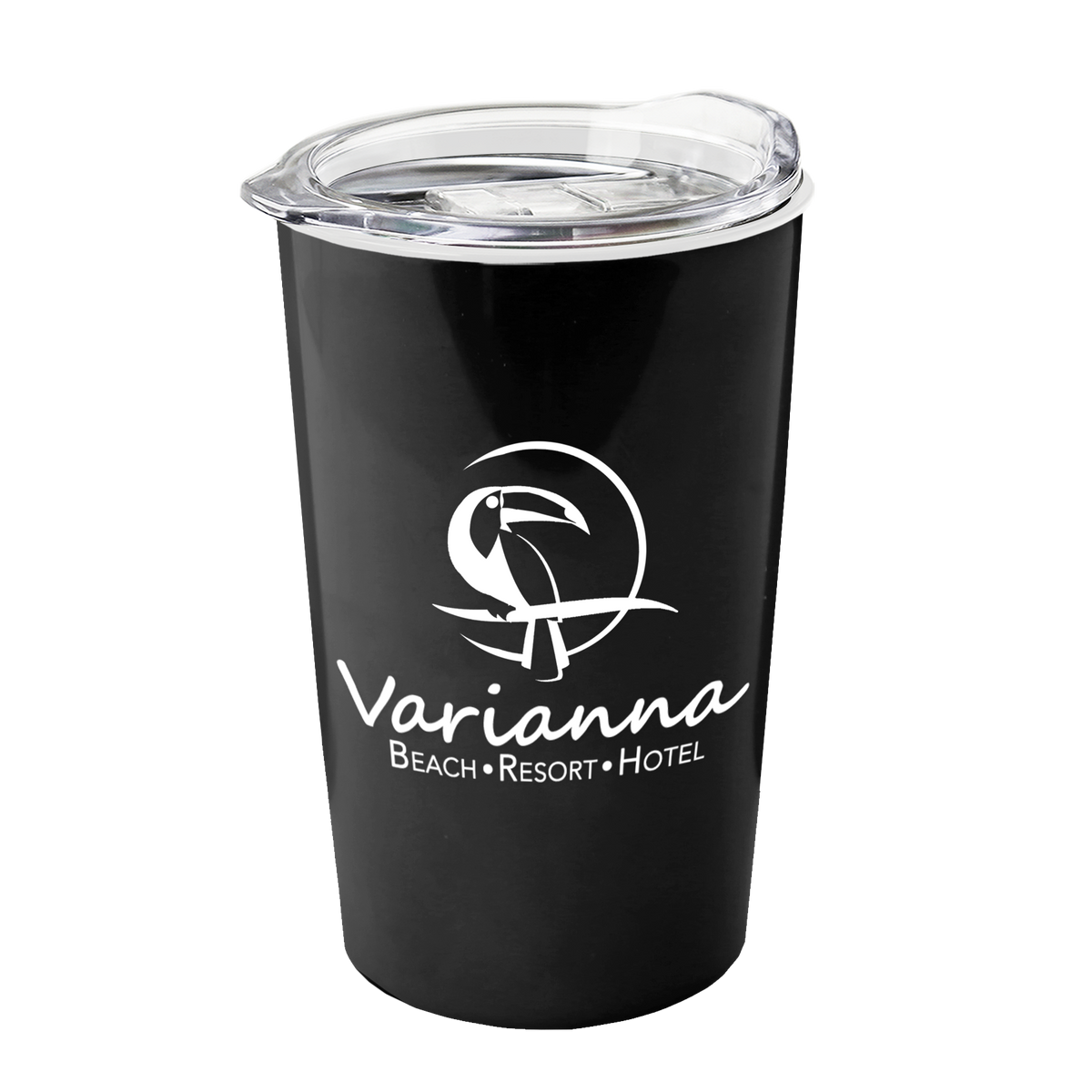 Custom logo Sentinel Acrylic Tumbler with Slider Lid - 14 oz.