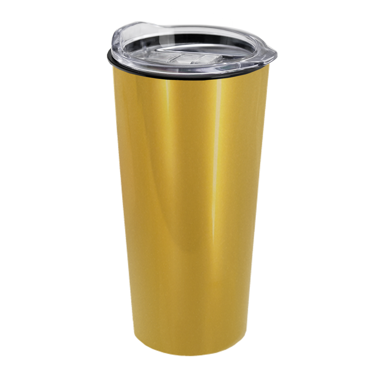 Custom logo Explore Metallic Travel Tumbler with Slider Lid - 18 oz.