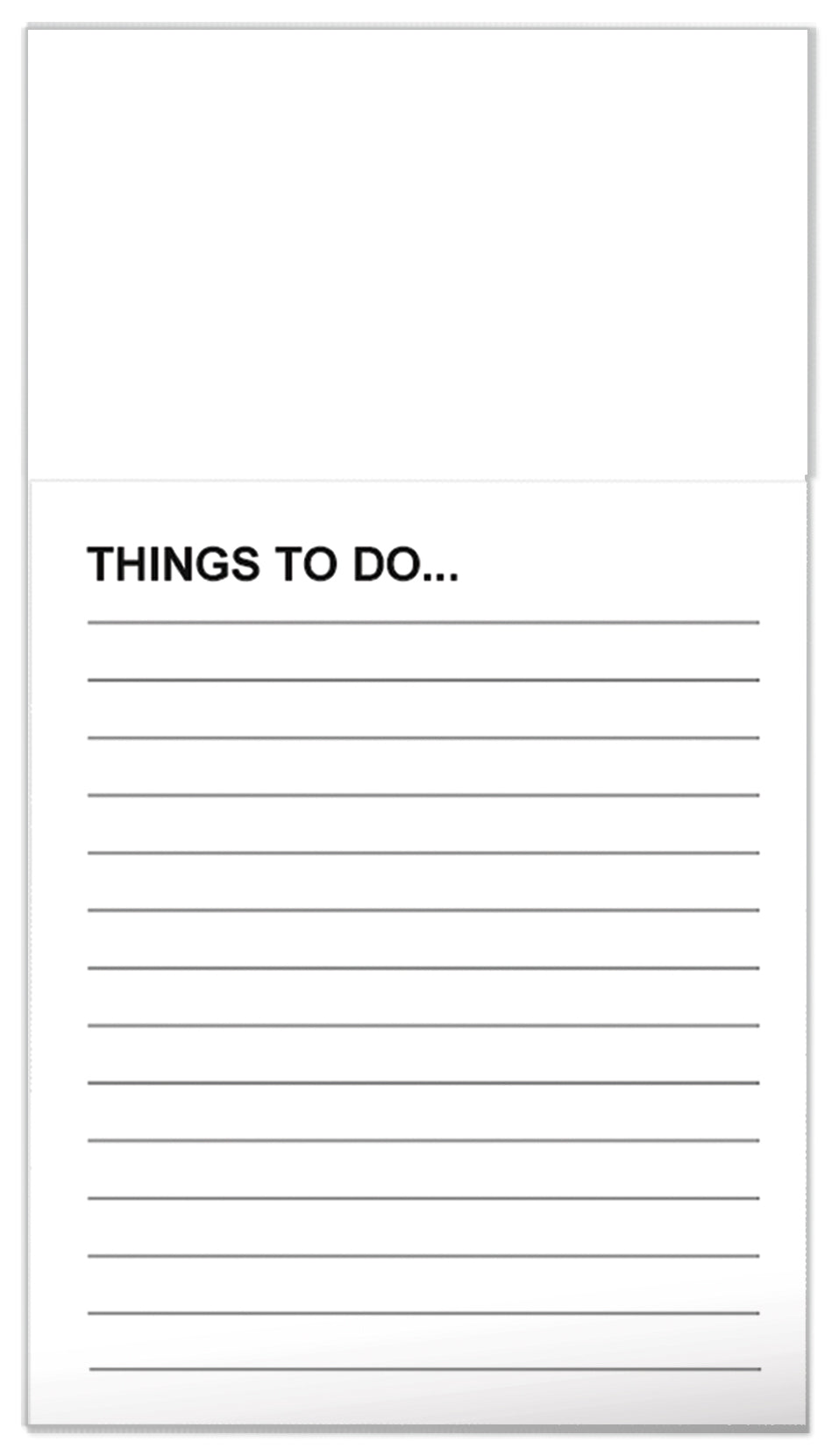 Business Card Magnet with 50-Sheet Notepad