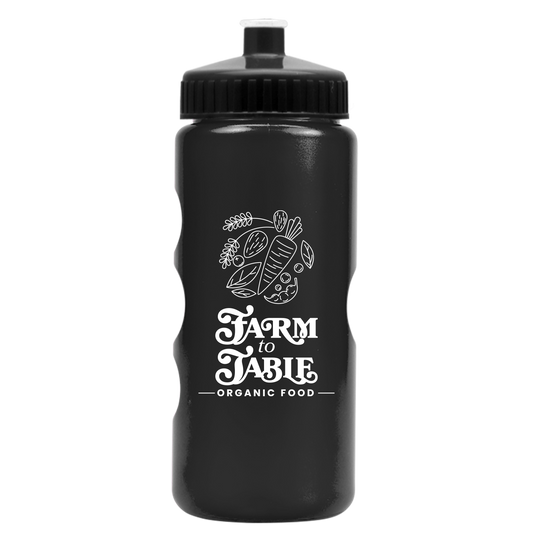 Mini Peak Tritan® Metallike Bottle with Push-Pull Lid - 22 oz.