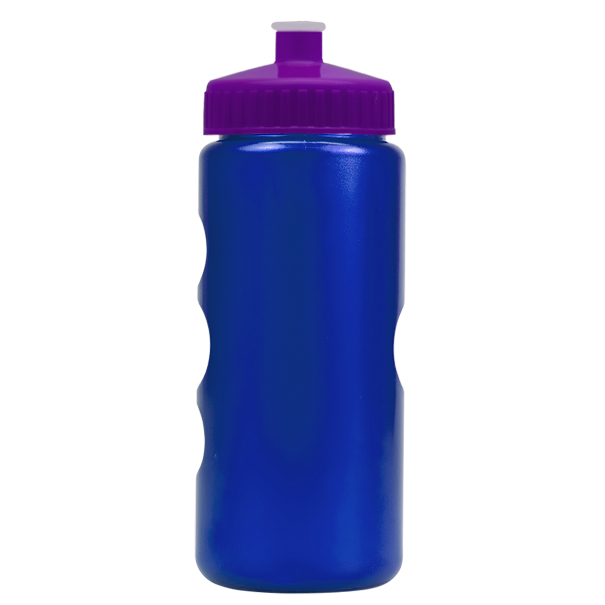Custom logo Mini Peak Tritan® Metallike Bottle with Push-Pull Lid - 22 oz.