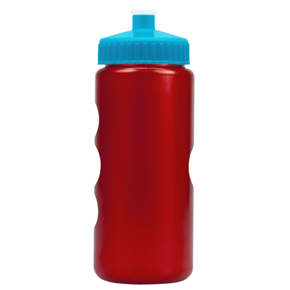 Custom logo Mini Peak Tritan® Metallike Bottle with Push-Pull Lid - 22 oz.