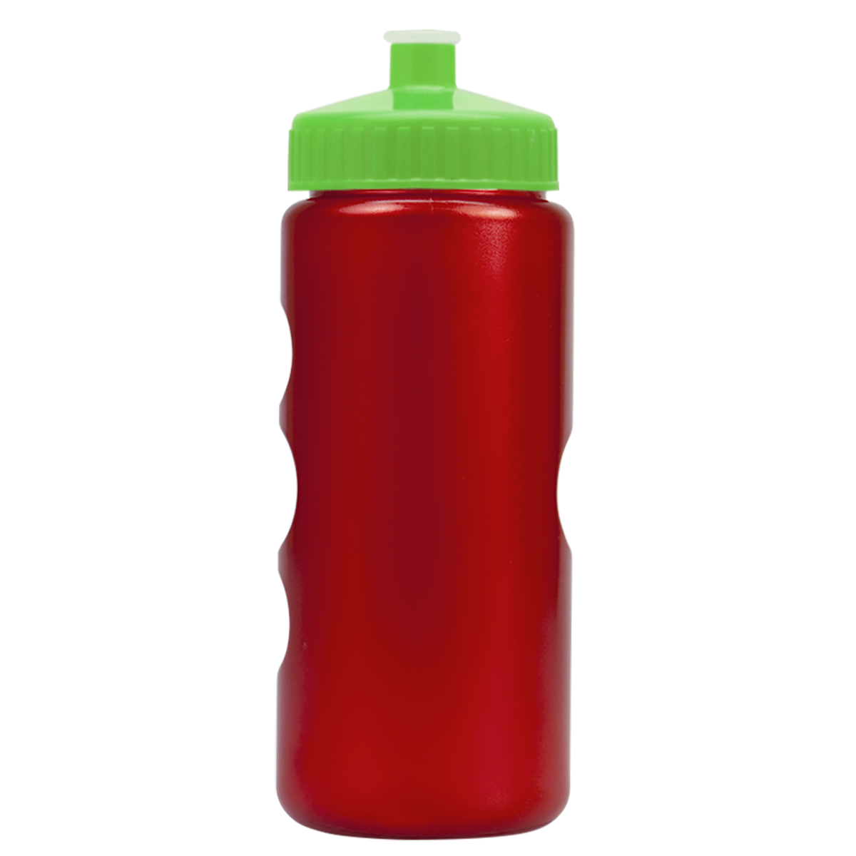 Custom logo Mini Peak Tritan® Metallike Bottle with Push-Pull Lid - 22 oz.