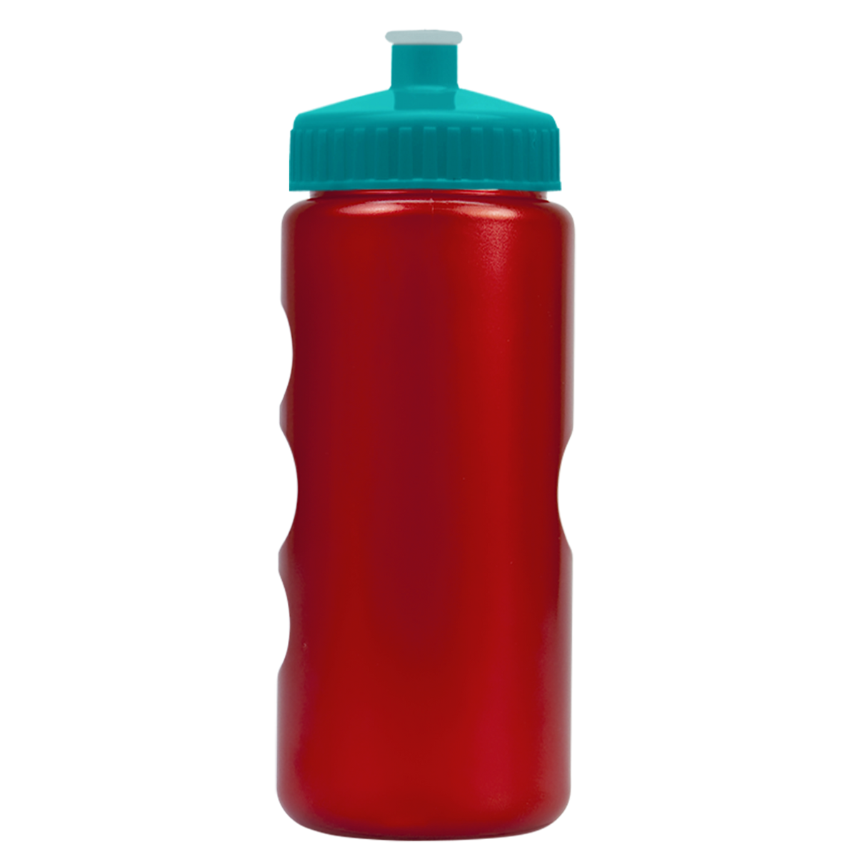 Custom logo Mini Peak Tritan® Metallike Bottle with Push-Pull Lid - 22 oz.