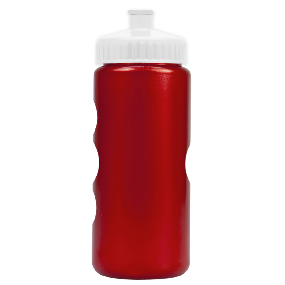 Custom logo Mini Peak Tritan® Metallike Bottle with Push-Pull Lid - 22 oz.