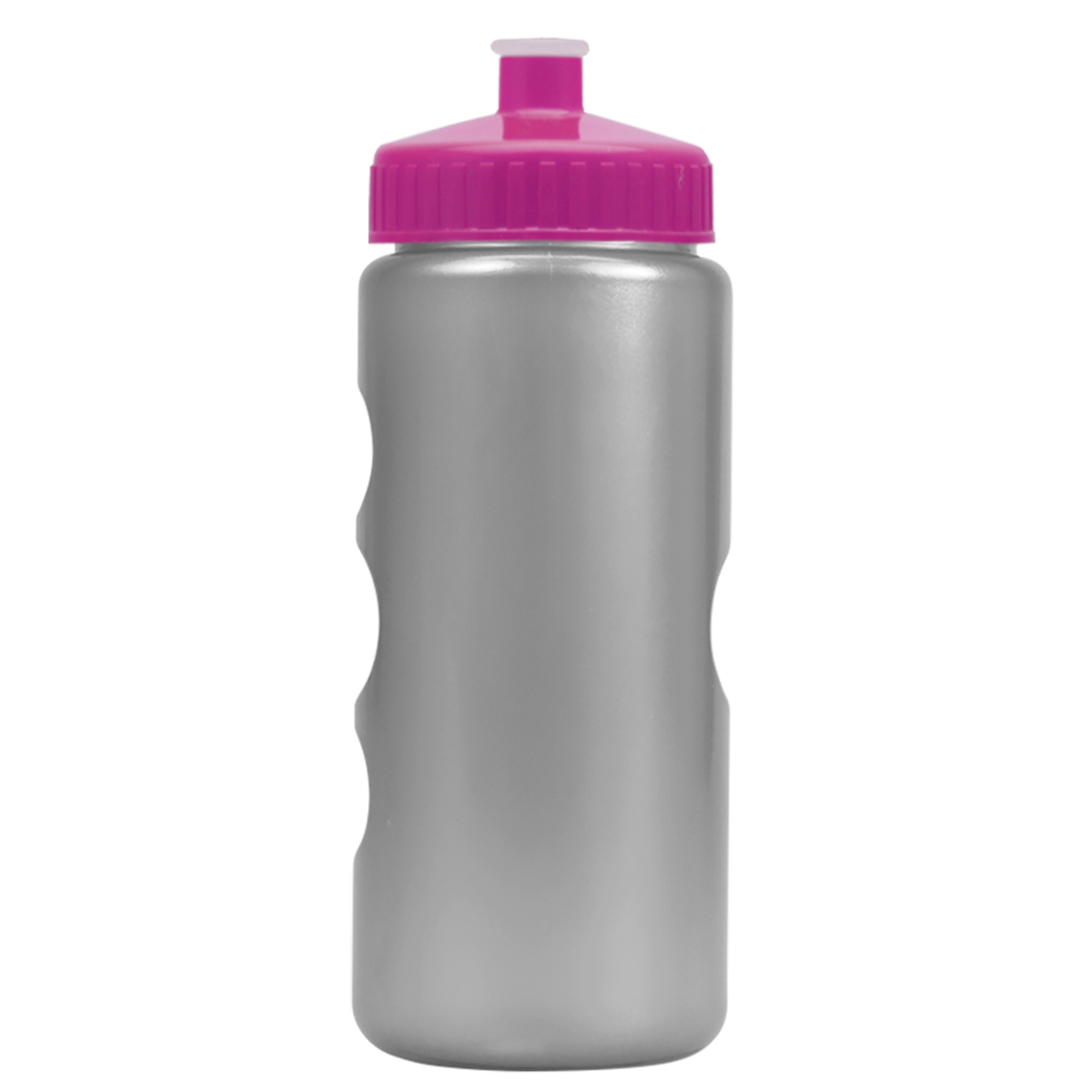 Custom logo Mini Peak Tritan® Metallike Bottle with Push-Pull Lid - 22 oz.