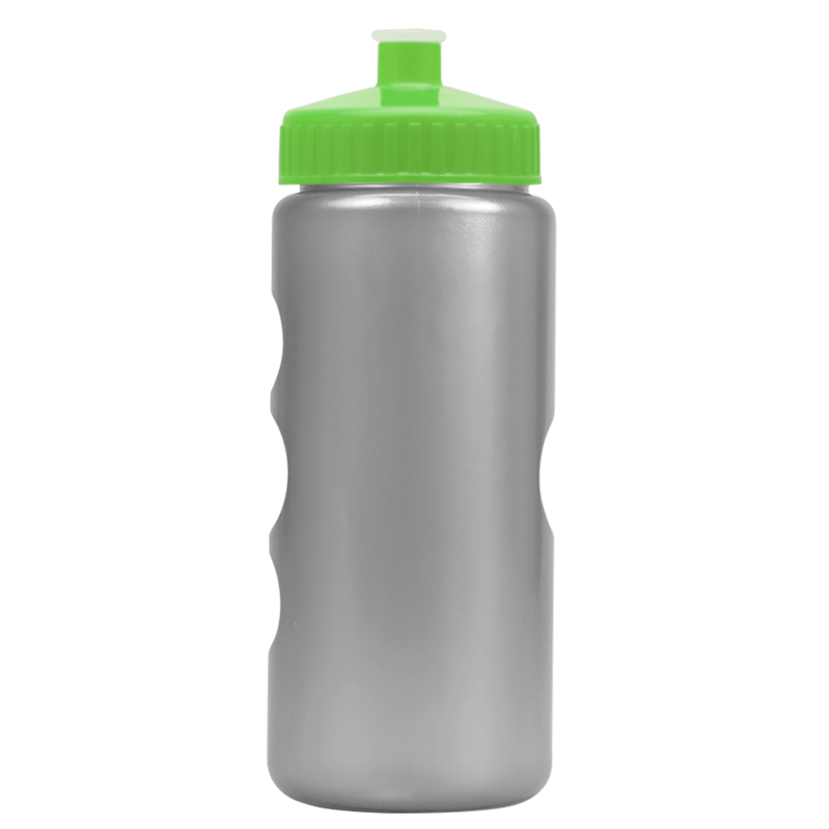 Custom logo Mini Peak Tritan® Metallike Bottle with Push-Pull Lid - 22 oz.