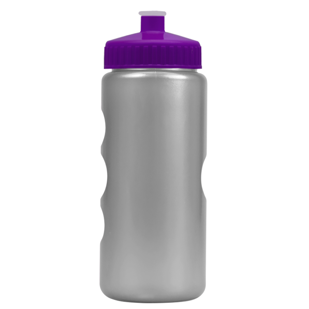 Custom logo Mini Peak Tritan® Metallike Bottle with Push-Pull Lid - 22 oz.