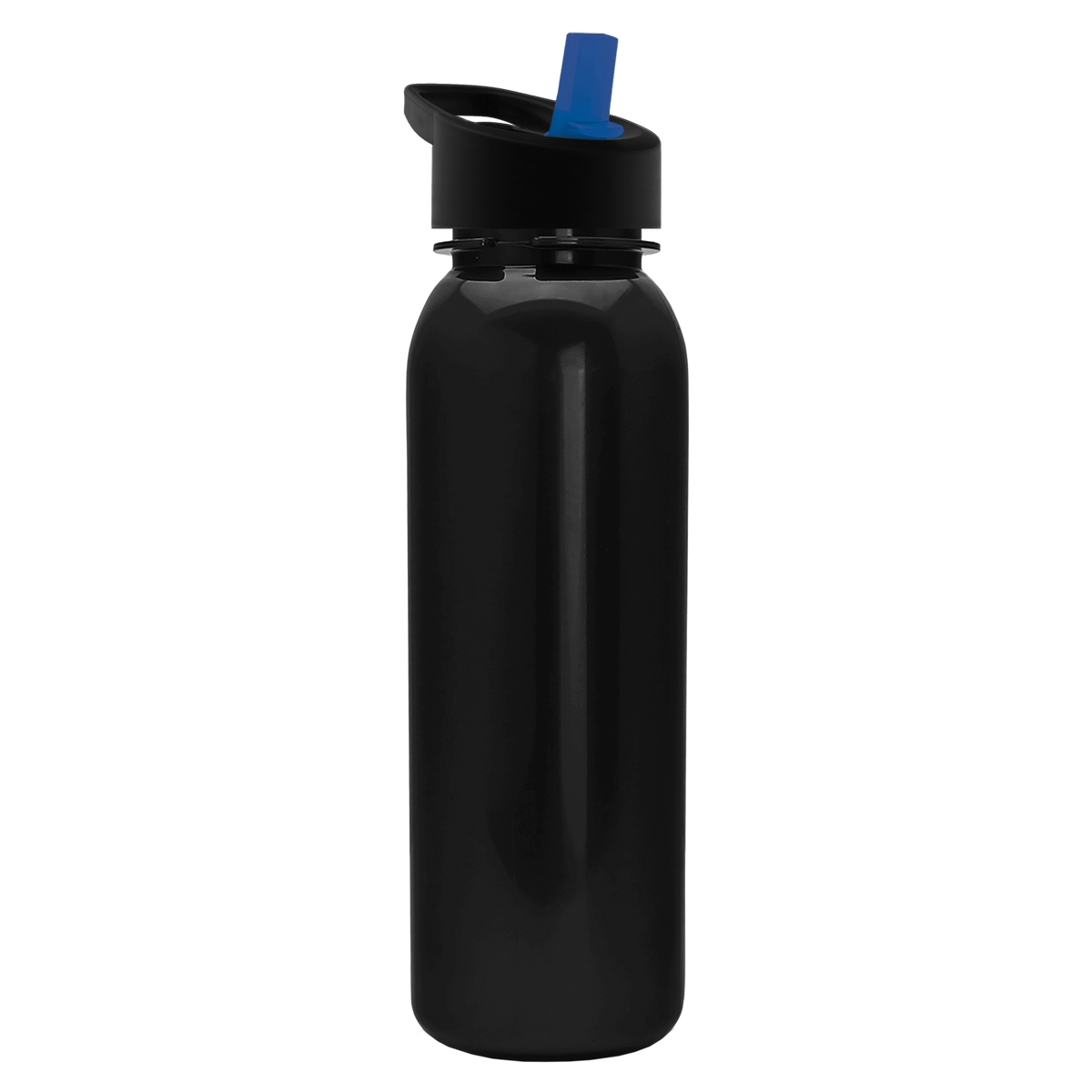 Custom logo Terrain Metallike Bottle with Flip-Straw Lid - 24 oz.