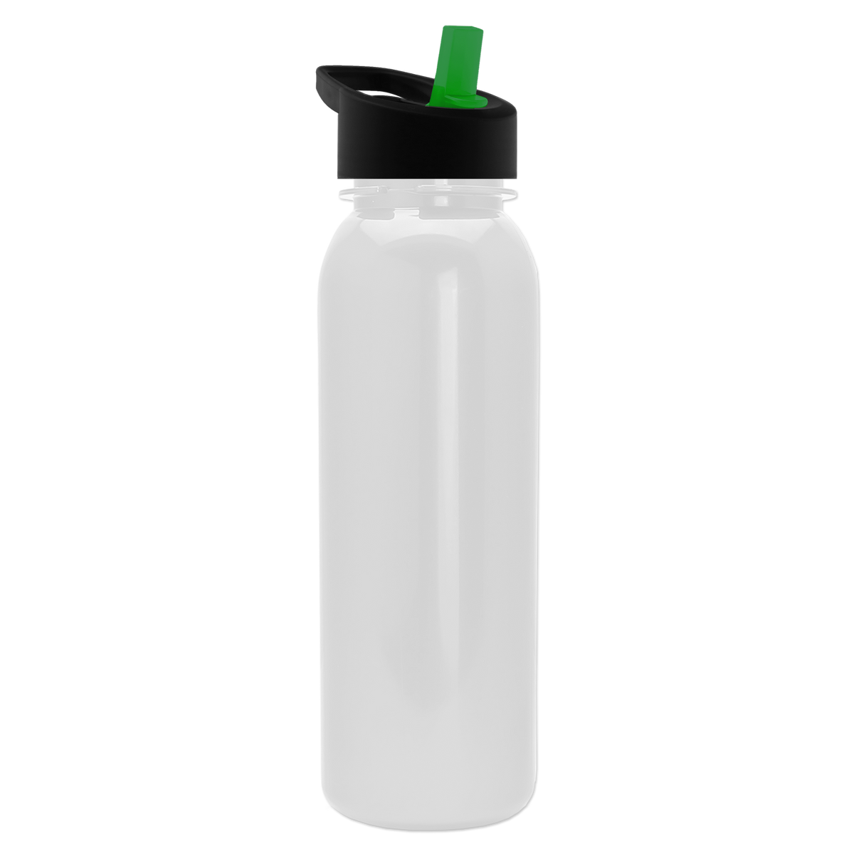 Custom logo Terrain Metallike Bottle with Flip-Straw Lid - 24 oz.