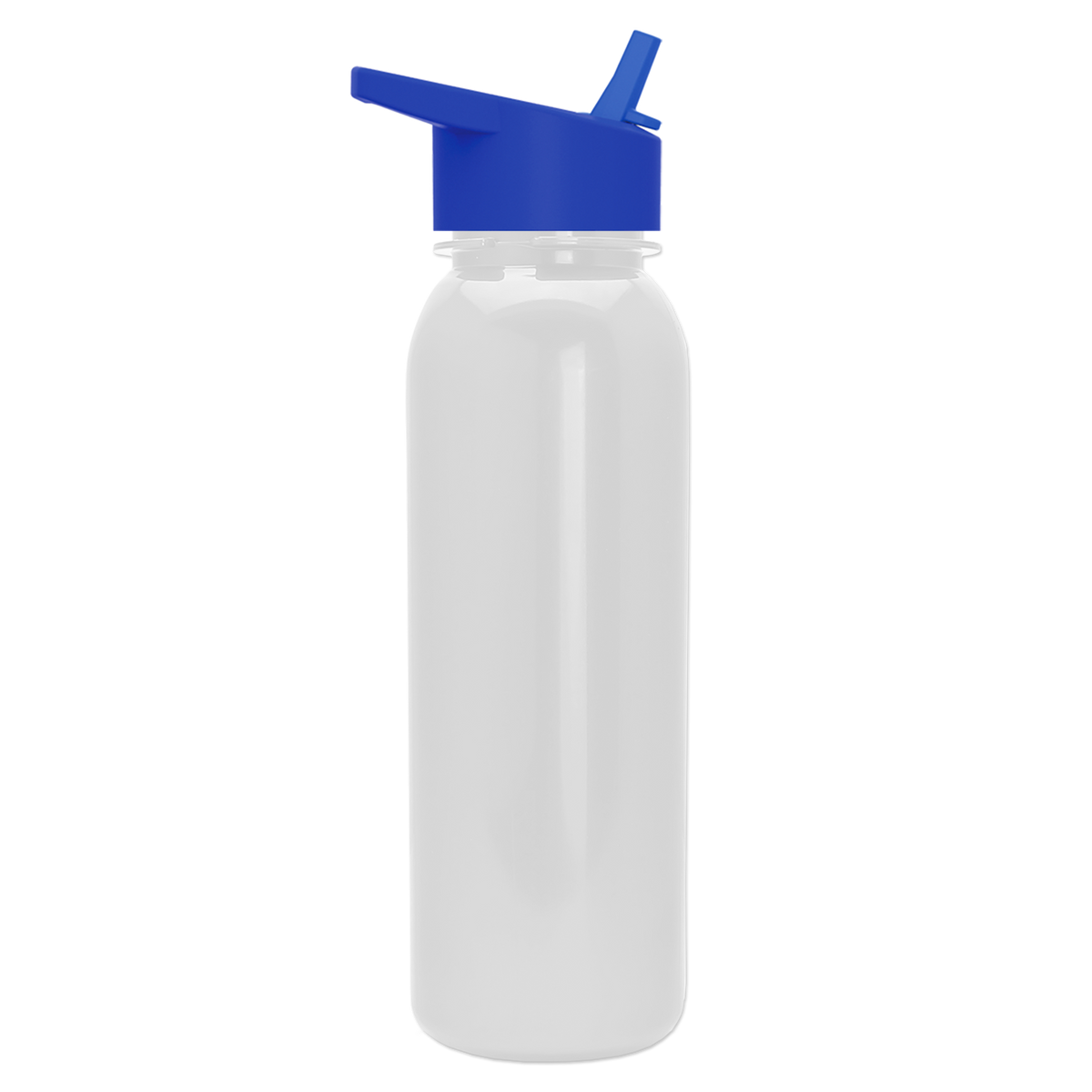 Custom logo Terrain Metallike Bottle with Flip-Straw Lid - 24 oz.